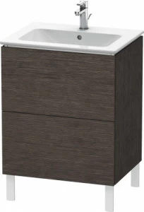 LC662507272 Тумбочка напольная L-Cube #LC6625 620 x 481 мм Дуб брашированный, натуральный шпон