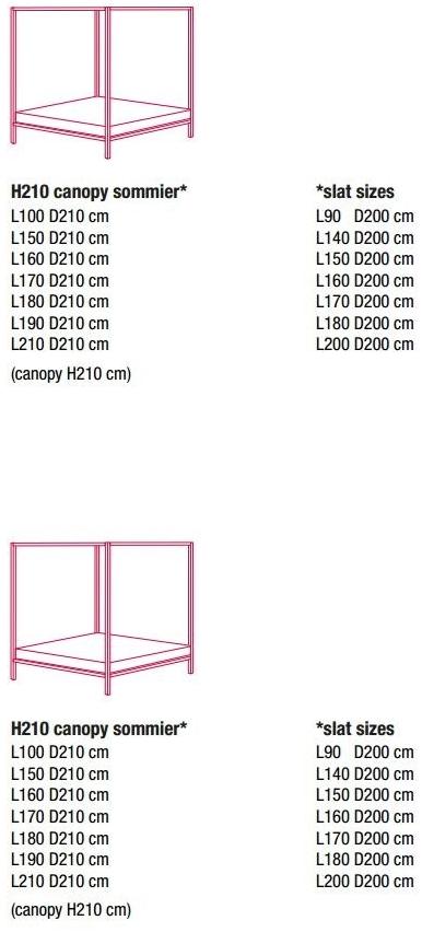 MDF Italia Кровать двуспальная алюминиевая с балдахином sun-id-1394883 - Вид №2