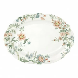 Блюдо фарфоровое овальное белое Zen Garden EASY LIFE ZEN GARDEN 00-3947001 Белый