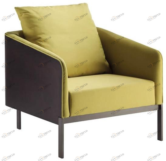 HC28 Cosmo Кресло из ткани с подлокотниками Emma No128-1