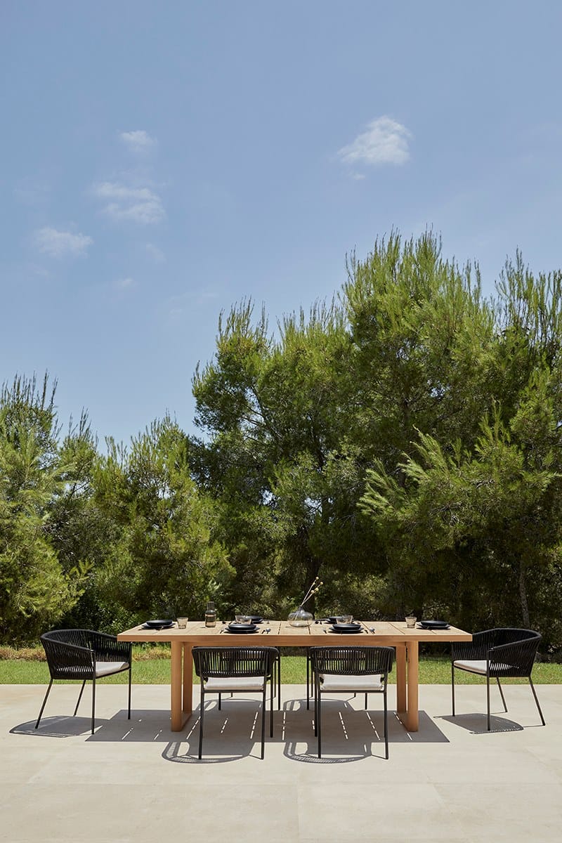 Веревочный садовый стул с подлокотниками POINT Weave ARCH-00078278 - Вид №7