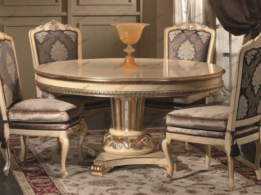 SCAPPINI & C Круглый деревянный стол 35th anniversary 2159