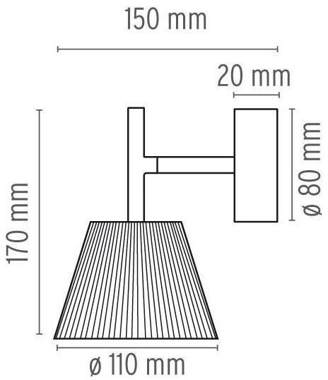 Flos Настенный светильник из стекла Home collection - muro+soffitto sun-id-1396220 - Вид №3