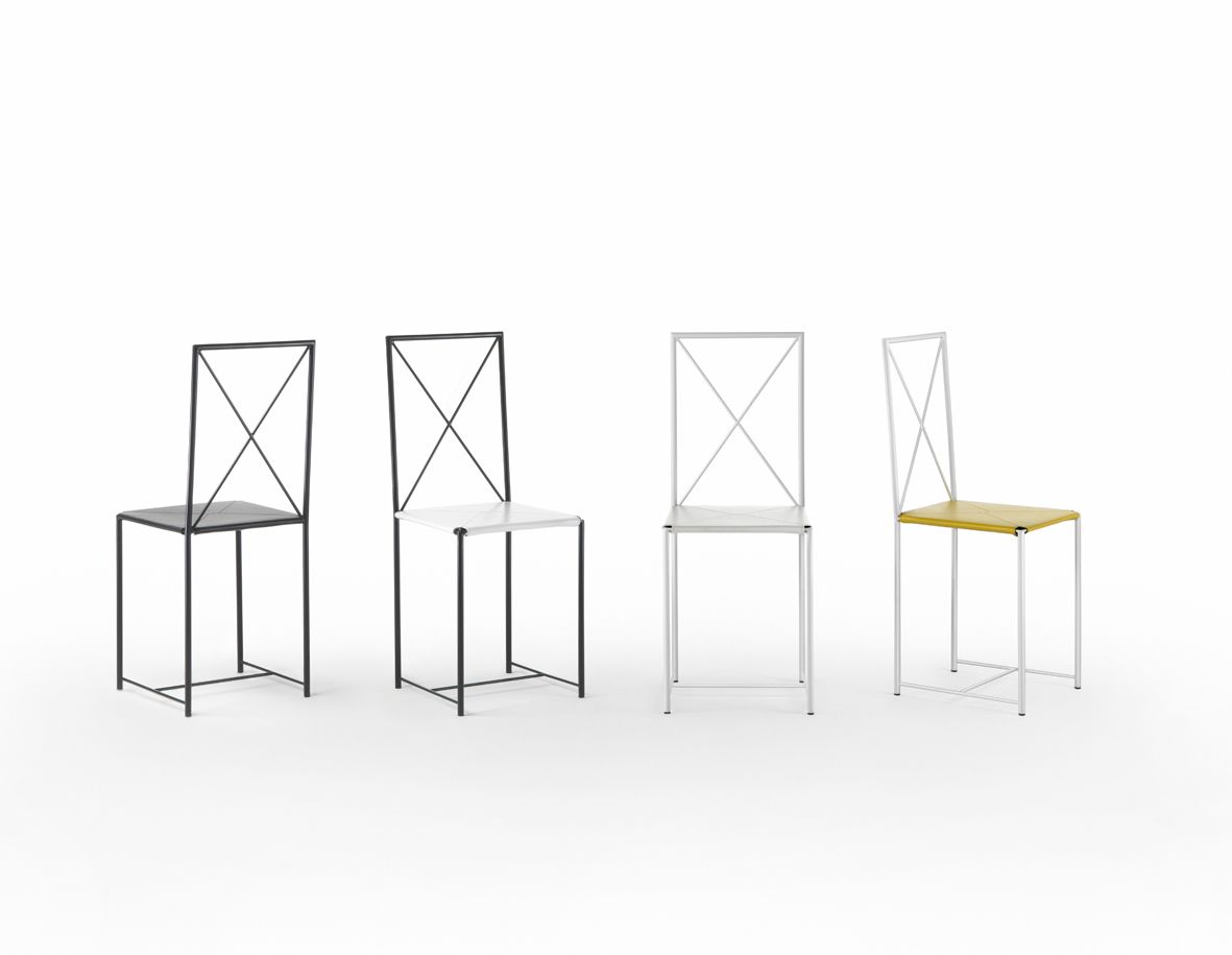 Металлический стул с открытой спинкой Flexform Мокко ARCH-00016769 - Вид №1