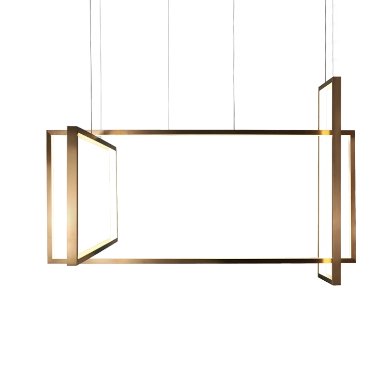 091798 Подвесной светильник 140 cm бронзовый Aromas del Campo Frame