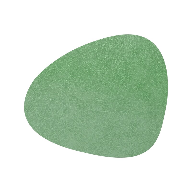 990212 HIPPO forest green подстановочная салфетка фигурная 37х44 см, толщина 1,6мм;LIND DNA 