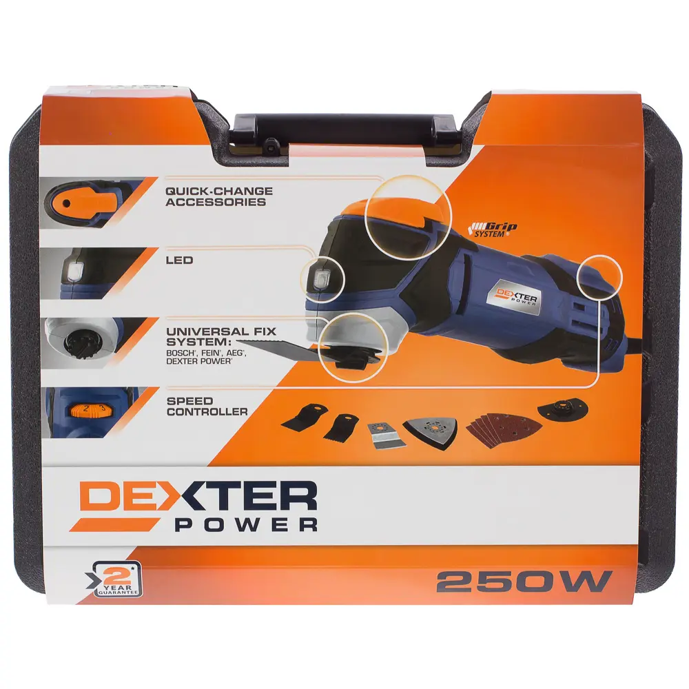 Реноватор Dexter Power PC250MT-Q, 250 Вт STLM-2196627 - Вид №5