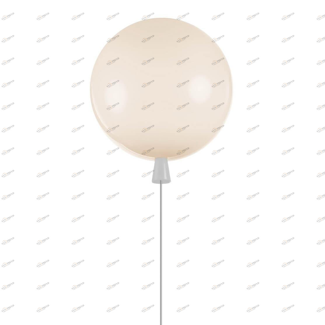 Потолочный детский светильник "Воздушный шар" средний белый LOFT IT  326558 Белый 