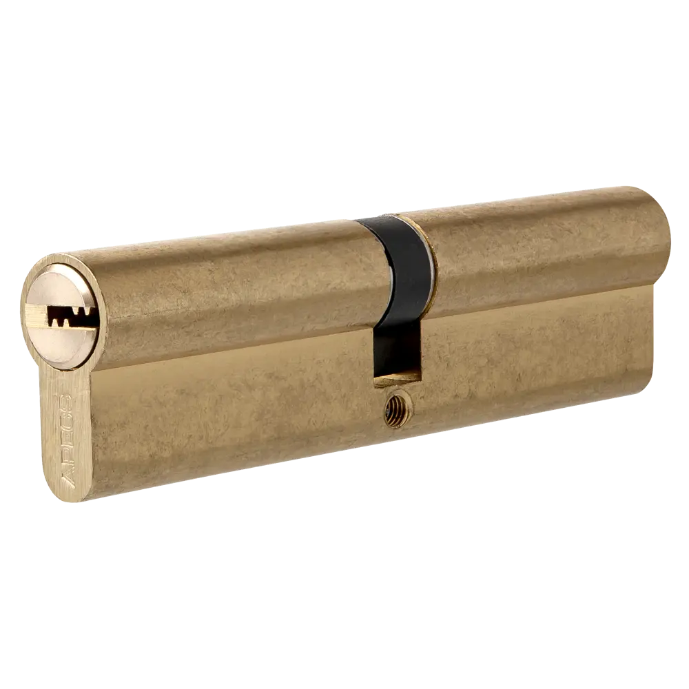 Цилиндр Apecs SM-120-G, 60x60 мм, ключ/ключ, цвет золото ЦИЛИНДР APECS SM-120-G КЛЮЧ-КЛЮЧ STLM-2059172