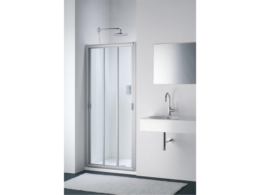 Стеклянная ниша душевая кабина с раздвижной дверью Provex Industrie ARCH-00076192