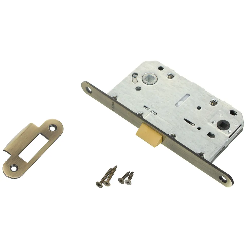 Дверная защёлка EDSON EDS-50-96 с фиксатором, бронза 18743785 STLM-0012380 - Вид №2