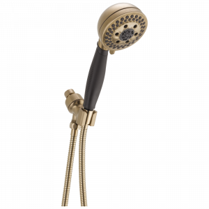 54445-CZ-PK H2Okinetic® Ручной душ с креплением для душа с 5 настройками Delta Faucet Universal Showering Шампанское бронза