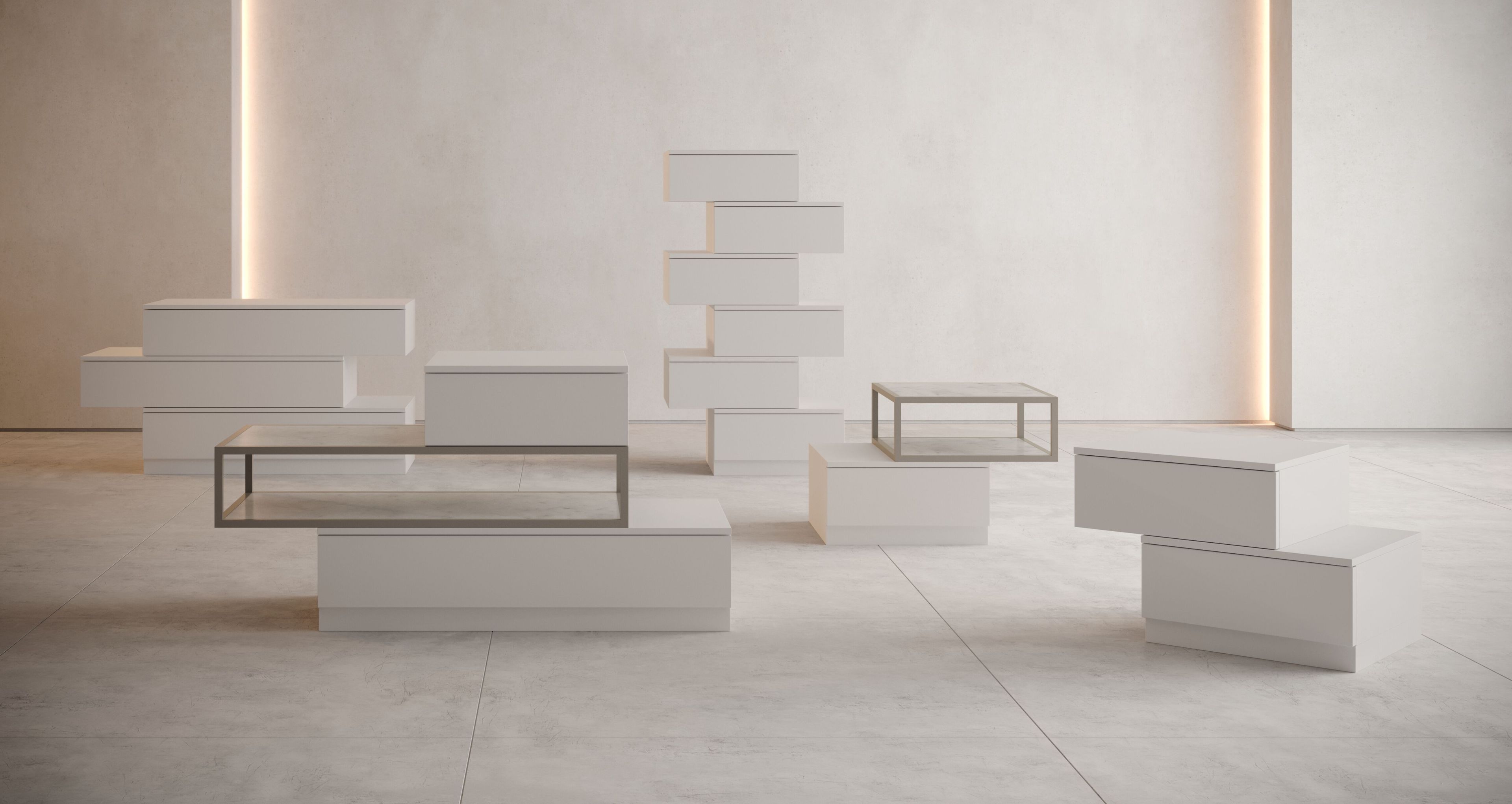 Модульный деревянный комод Giessegi мост ARCH-00124081 - Вид №1