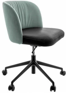 KFF Регулируемое по высоте 5-спицевое кресло на колесиках Gaia casual