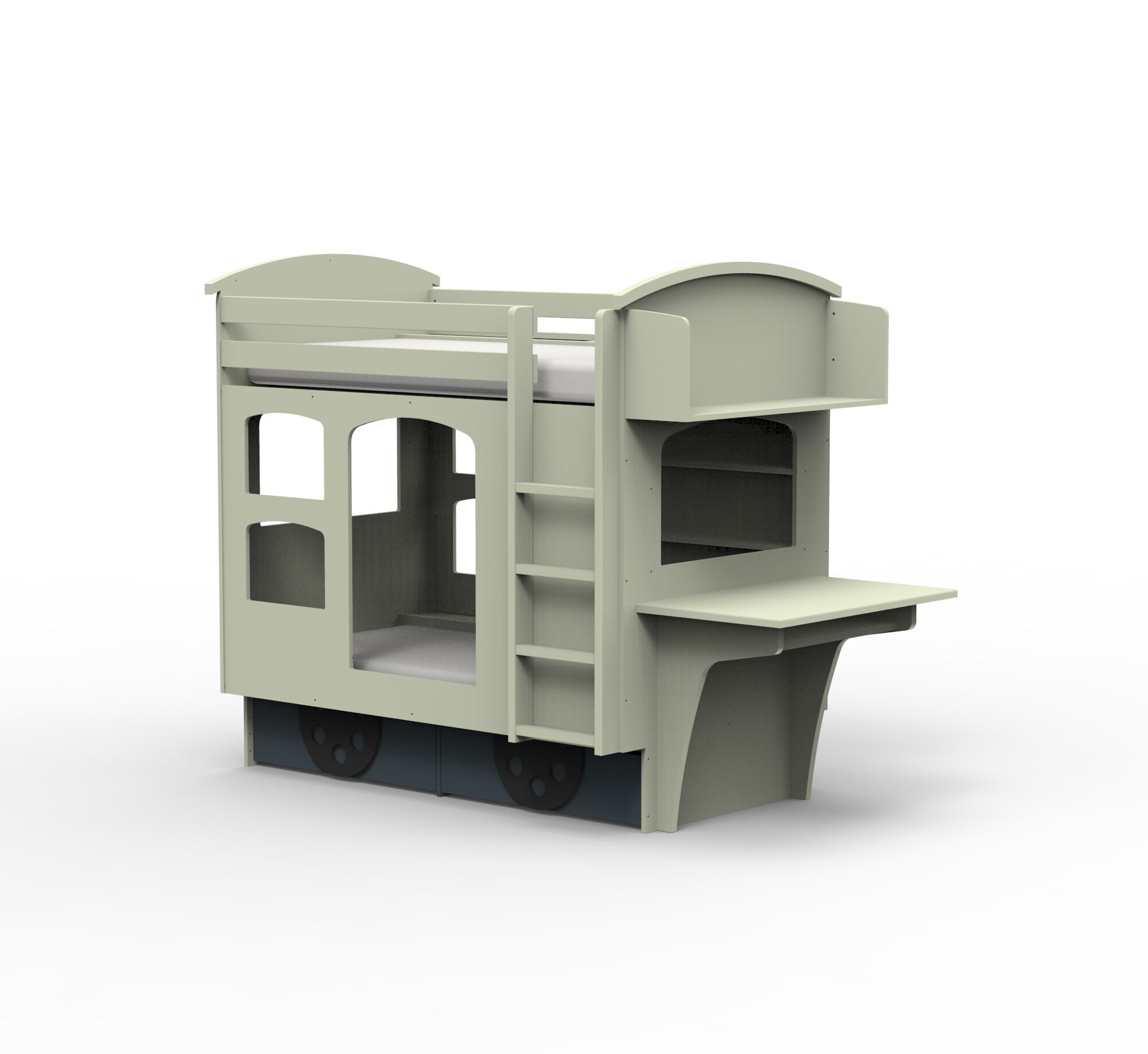 Двухъярусная кровать из МДФ Mathy by Bols УНИВЕРСАЛ ARCH-00153050 - Вид №42