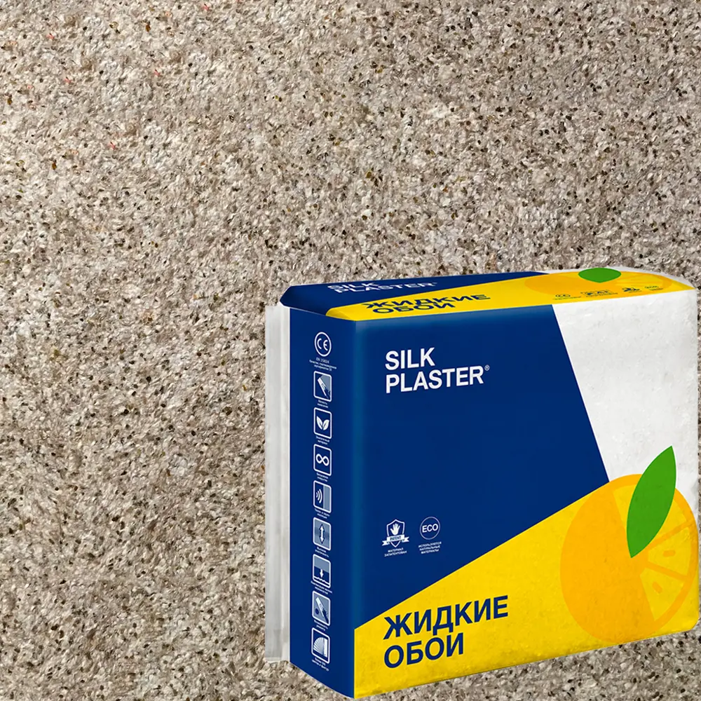 82736040 Жидкие обои Silk Plaster Absolute А232 1.375 кг цвет кофейный STLM-0035069