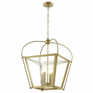 Подвесная люстра Favourite Trapeze 2019-4P FAVOURITE ДИЗАЙНЕРСКИЕ, TRAPEZE 108684 Золотой