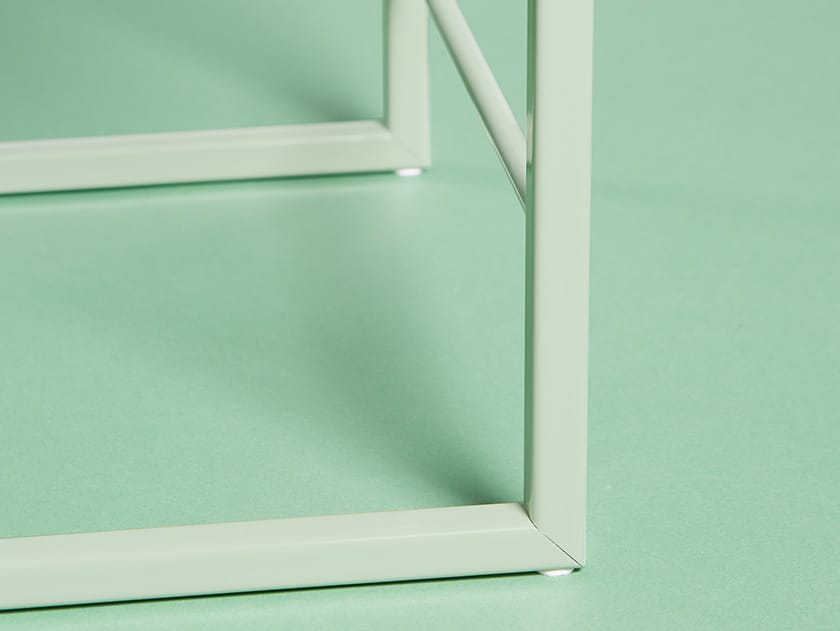 Металлический низкий стул с подставкой для ног Giacopini Жан ARCH-00113032 - Вид №6