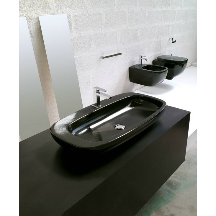 18872 Накладная раковина на столешницу  овальная Ceramica Hidra  - Вид №4