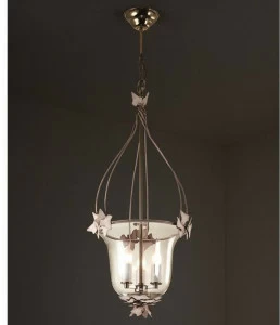 OFFICINACIANI Подвесной светильник из стекла и железа с отраженным светом Edera Hl1047ch-3