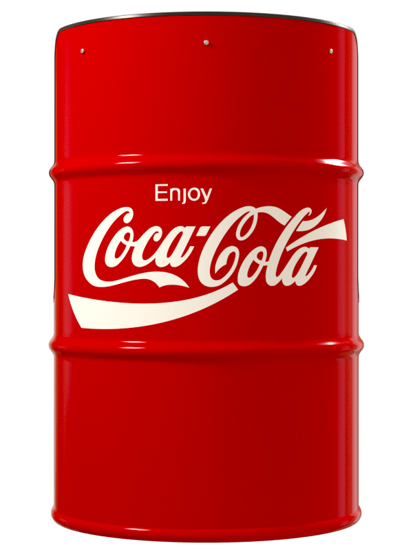 Бочка-кресло металлическое красное "Coca-Cola" STARBARREL  00-3895261 Красный  - Вид №1