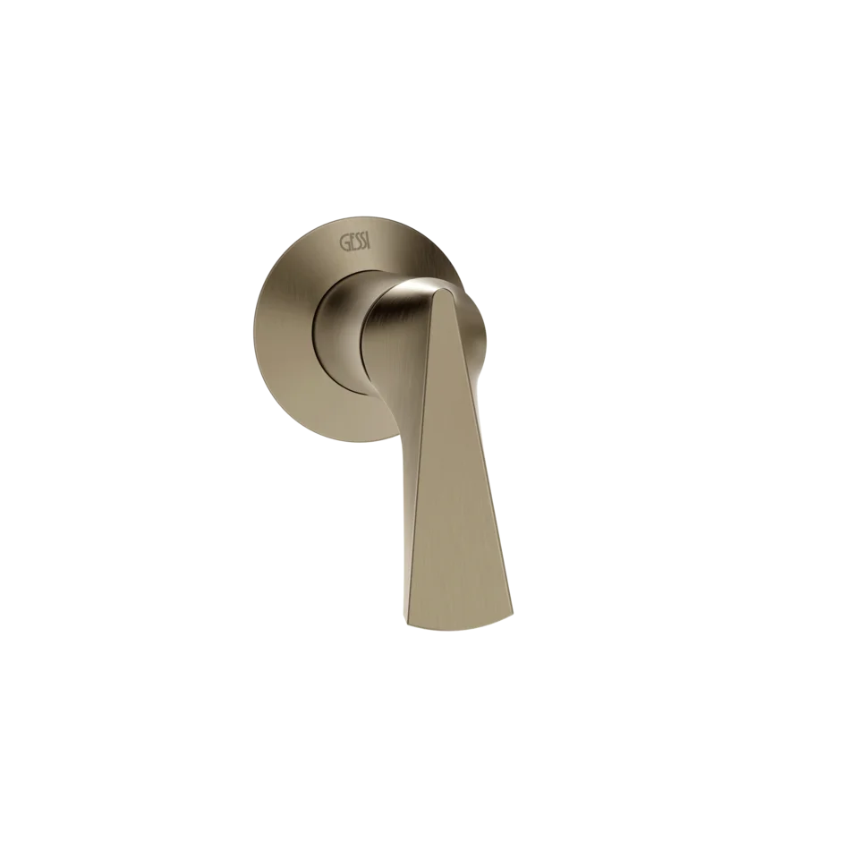 Отдельный контроль 72109 149 Gessi Ventaglio МАТОВЫЙ НИКЕЛЬ FINOX 72109149