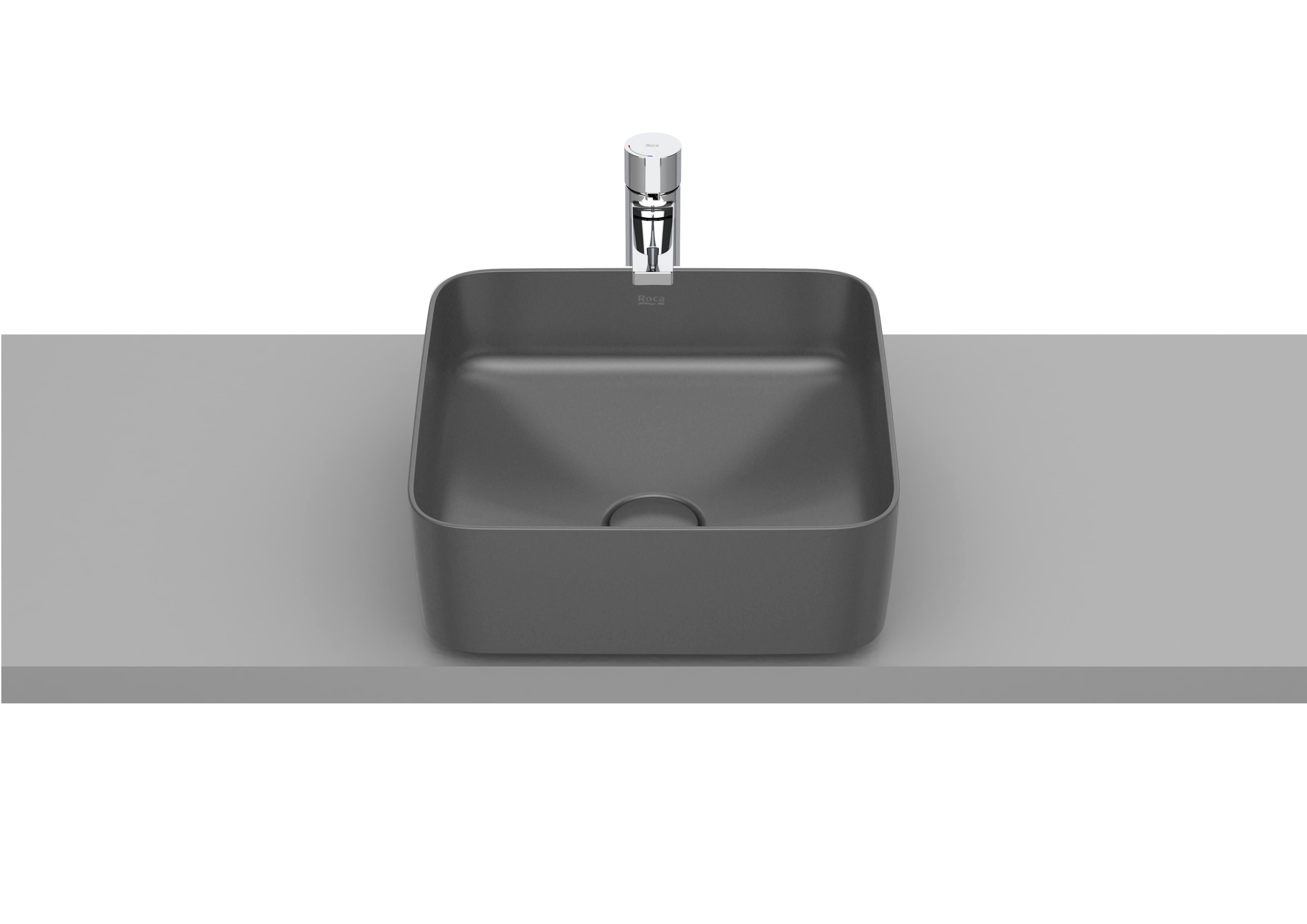 Керамическая столешница квадратная раковина Roca Inspira ARCH-00030660 - Вид №9