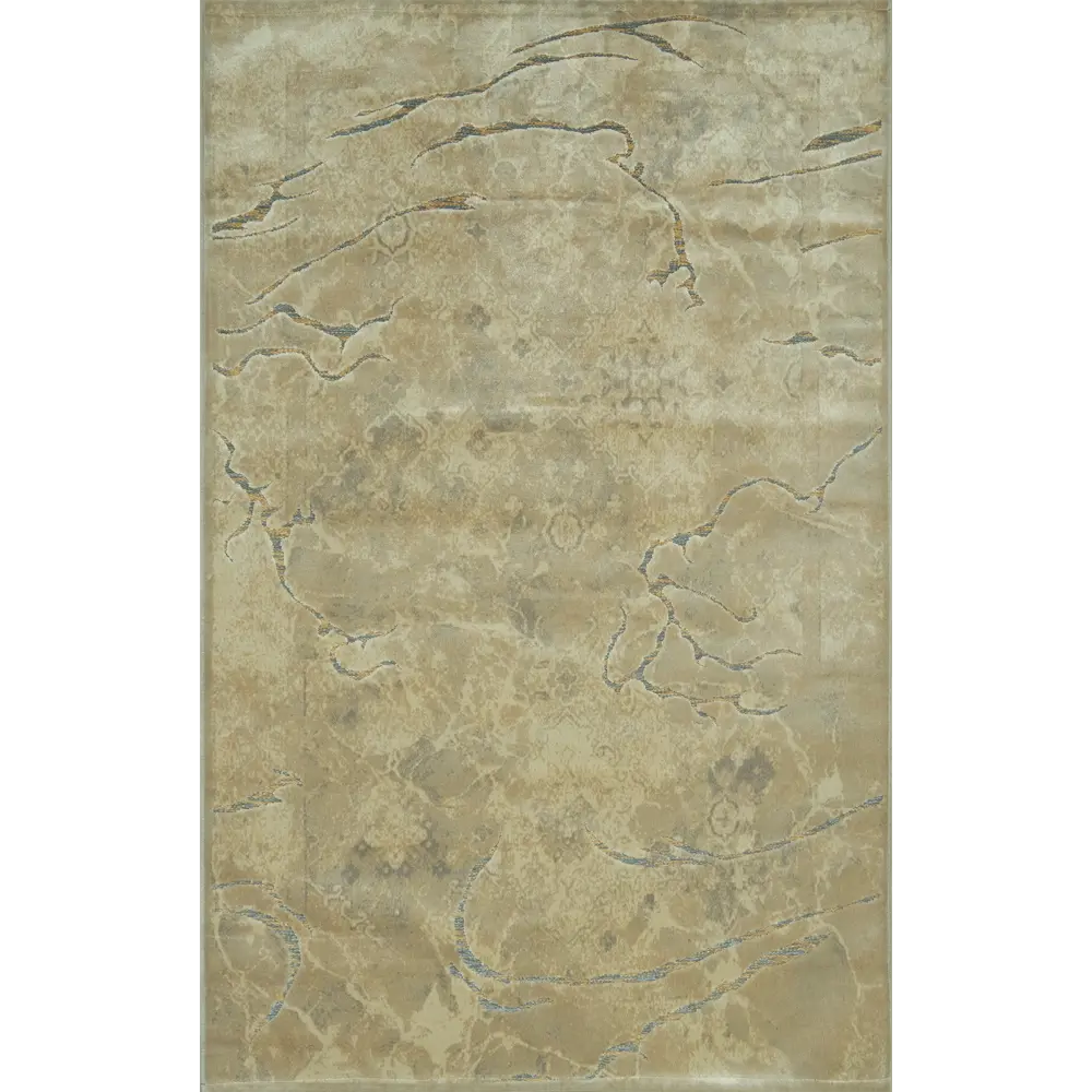 Ковер вискоза Рим 1047W 160x235 см цвет бежевый CTIM STLM-2025826 - Вид №1