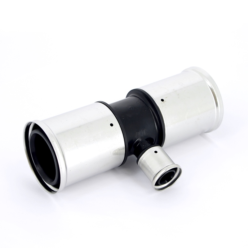 Тройник пресс PVDF HENCO 63х26х63 10PK632663 - Вид №1