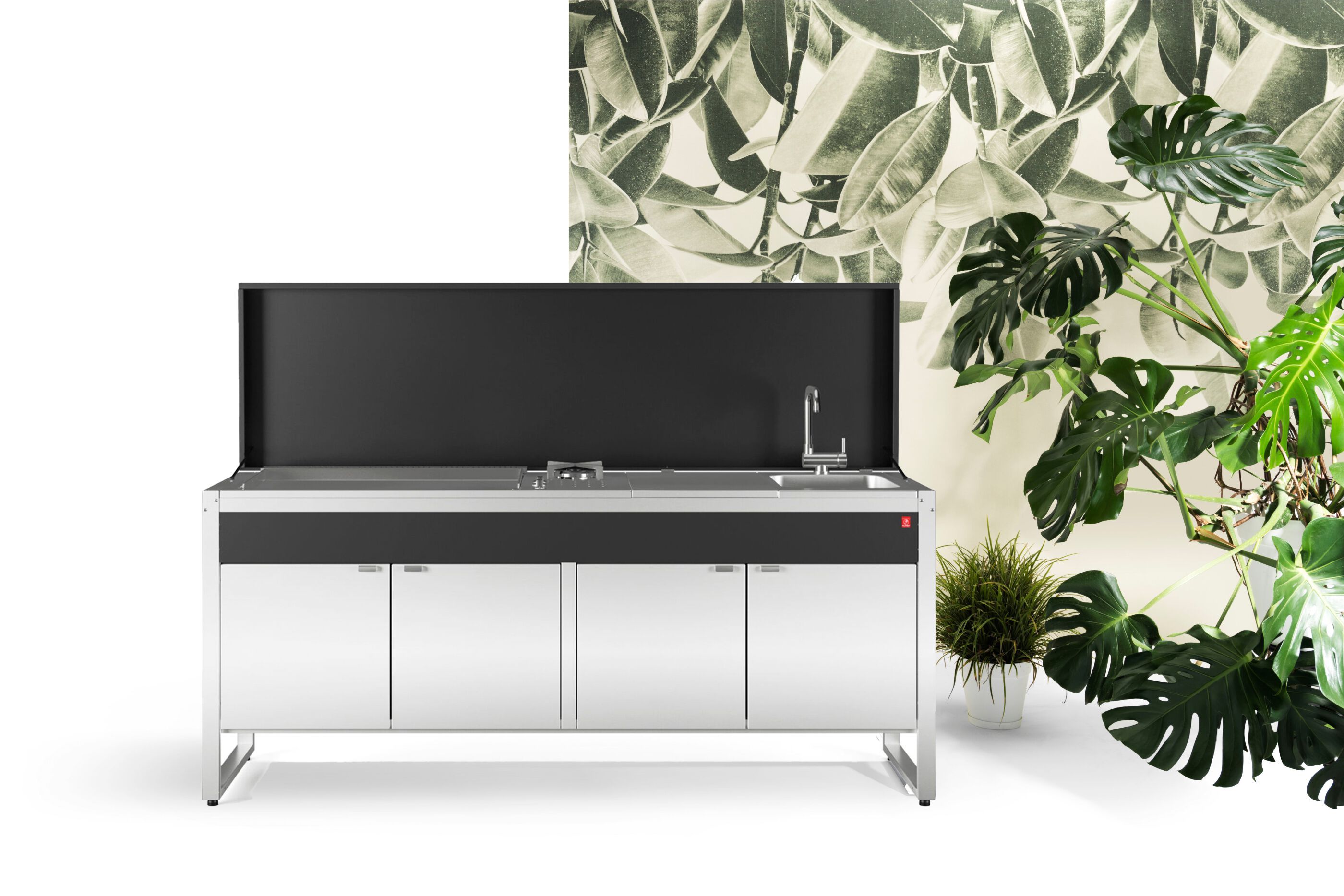 Газовая плита из нержавеющей стали PLA.NET Outdoor Cooking Kitchen ARCH-00119280 - Вид №18