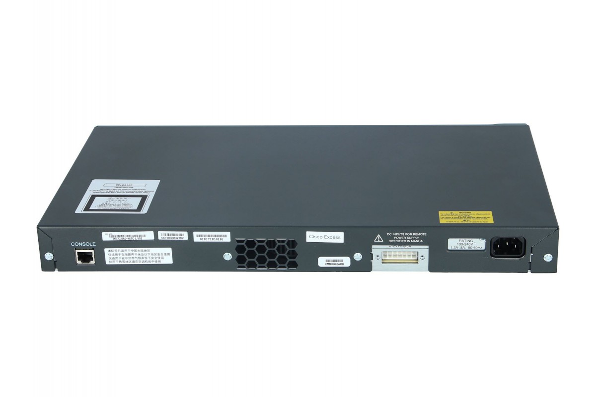 WS-C2960R+48TC-L Catalyst 2960 plus 48 10/100 + 2 t/sfp lan base, russia Cisco Santreyd  - Вид №2