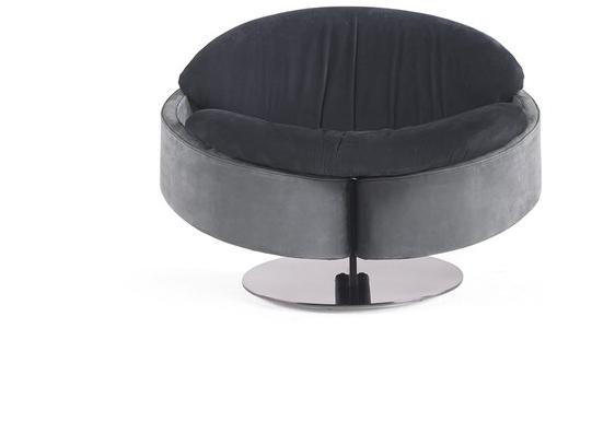 Gianfranco Ferré Home Кресло на козелке в коже  Sh2.221.a  - Вид №1