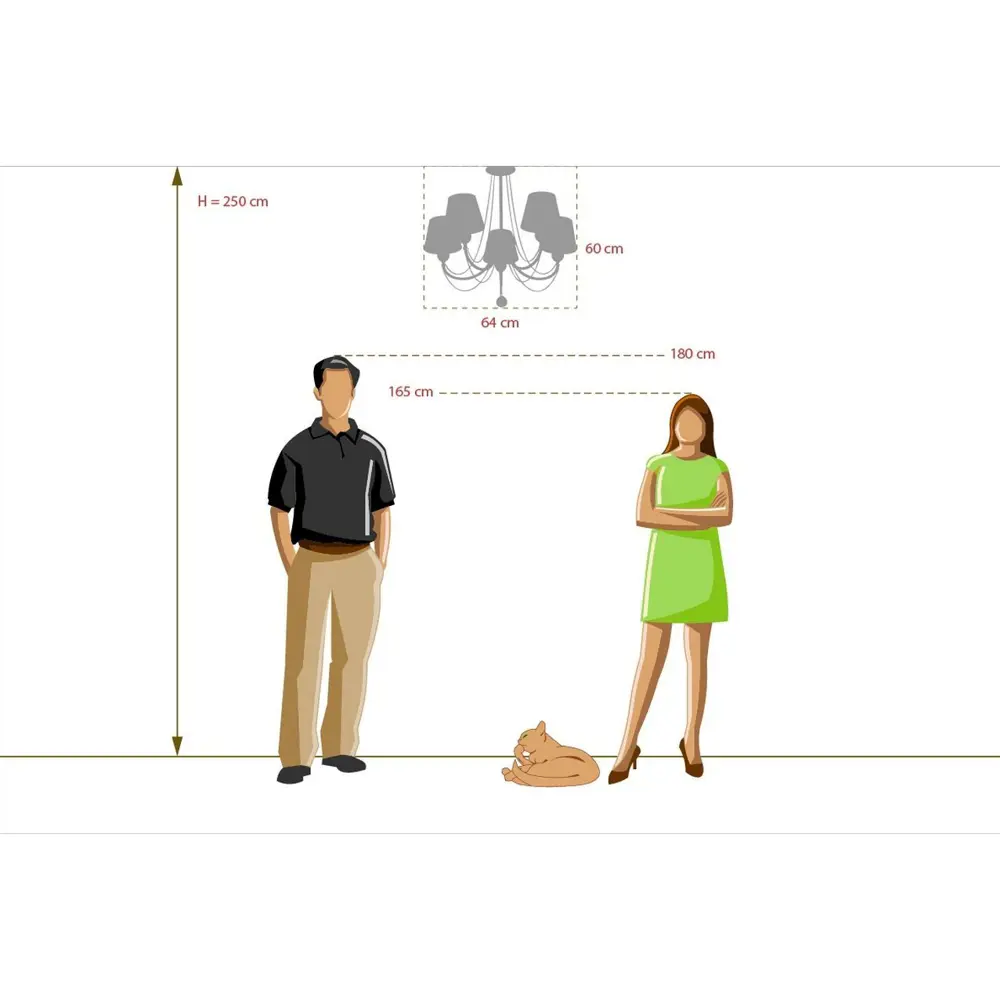 Люстра Федерика 5xE14x40 Вт Maytoni STLM-2149741 - Вид №14