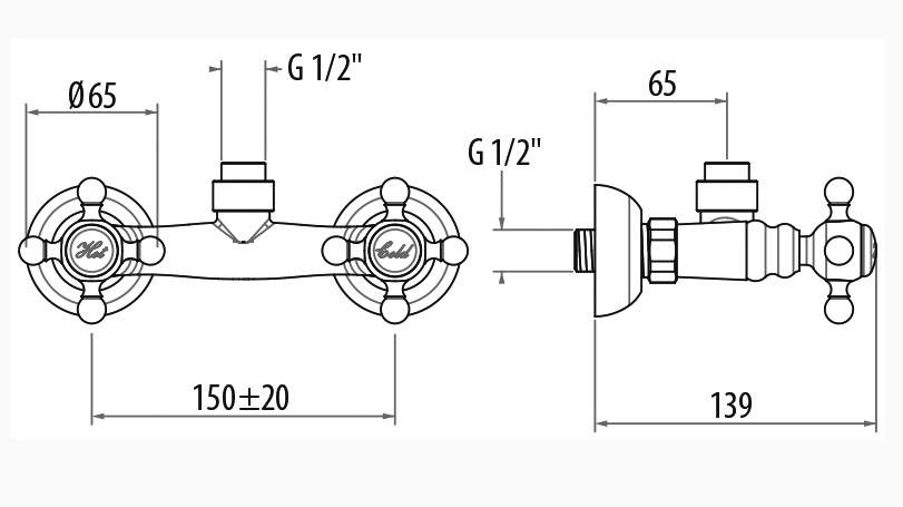 1207712C0cr Смеситель Gattoni Vivaldi Santreyd - Вид №1