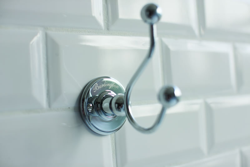 Burlington Двойной крючок для халатов Никель A4 NKL  - Вид №4