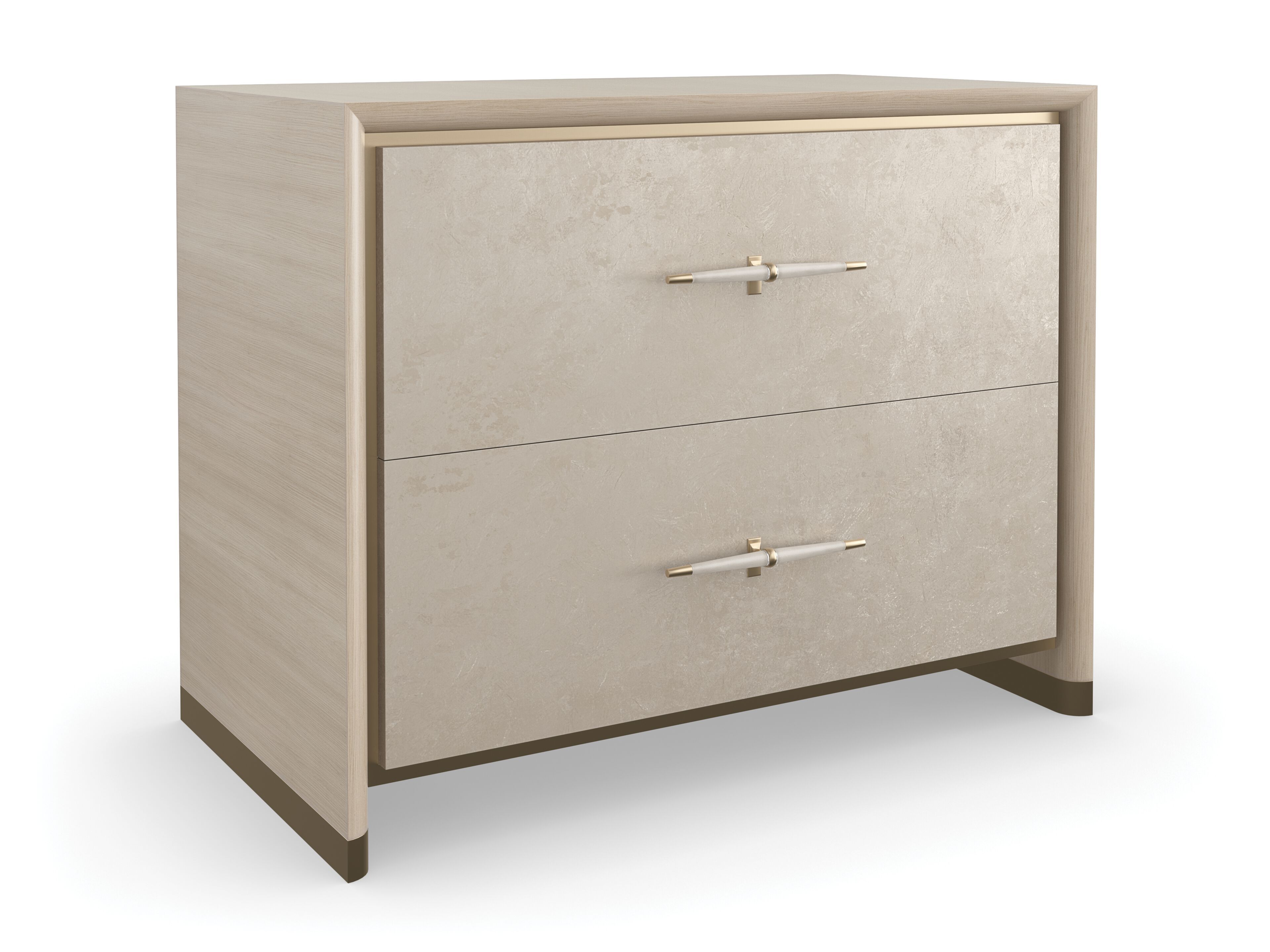 Деревянная прямоугольная тумбочка с ящиками Caracole Hang Up ARCH-00101624