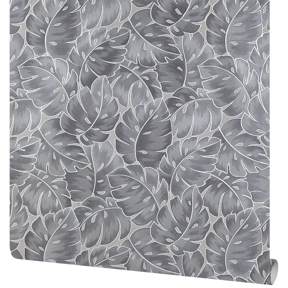 Обои флизелиновые Vernissage Tropica серые 1.06 м 168370-29 83308402 STLM-2130068