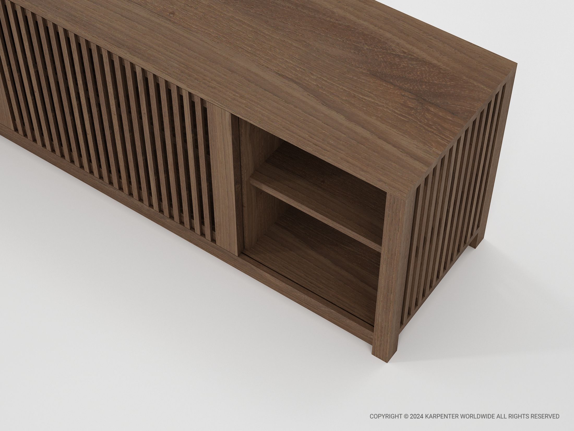 Деревянный шкаф с раздвижными дверями KARPENTER Ray ARCH-00043794 - Вид №5