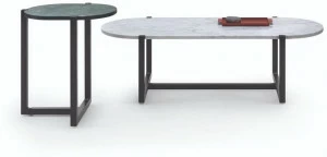 arflex Овальный мраморный журнальный столик Sigmund