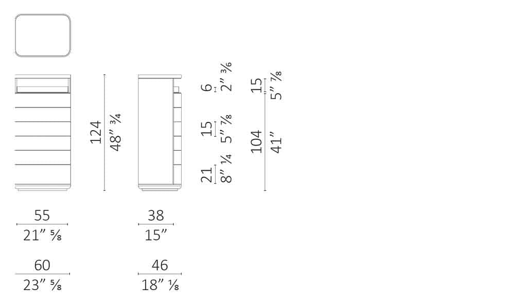 Деревянный комод Poltrona Frau коллекция-мебель и аксессуары ARCH-00126731 - Вид №10