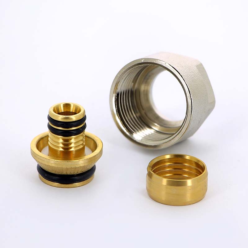 Соединитель обжим-В 16х3/4" EK никель евроконус WATTS 10000986 - Вид №1