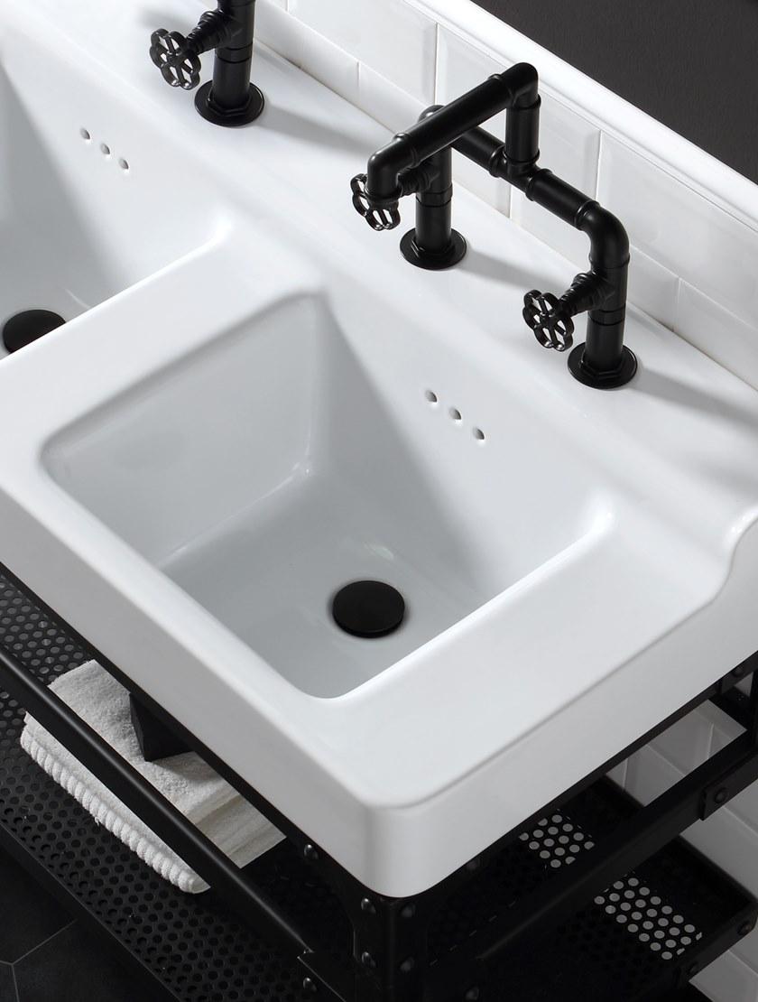 BLEU PROVENCE Смеситель для умывальника на палубе Industrialis Rlmt314 - Вид №2