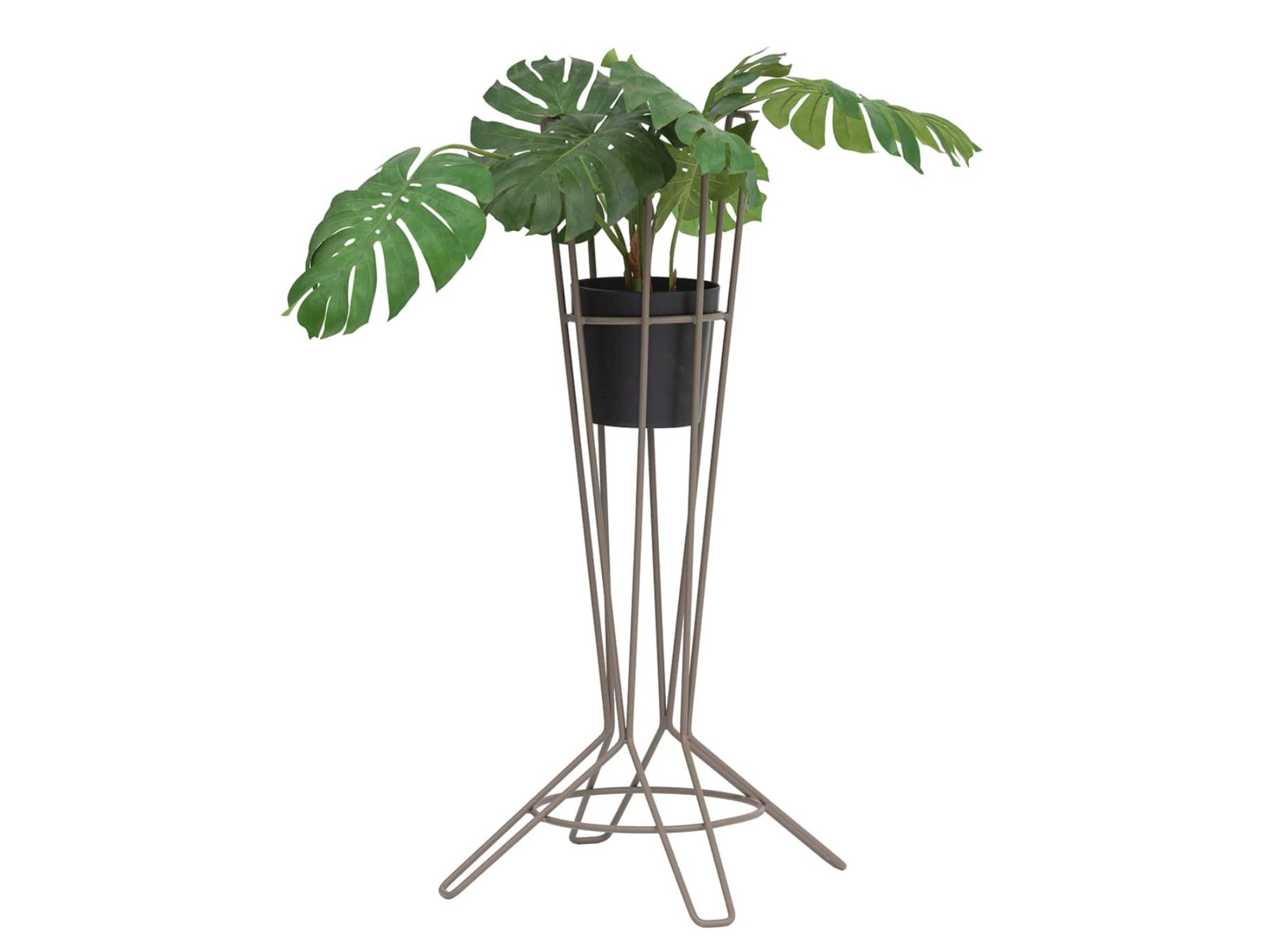 Высокий садовый горшок из оцинкованной стали iSimar Nostrum ARCH-00128888