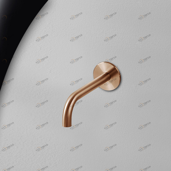 Излив для раковины розовое золото TOOX Radomonte CHV19R