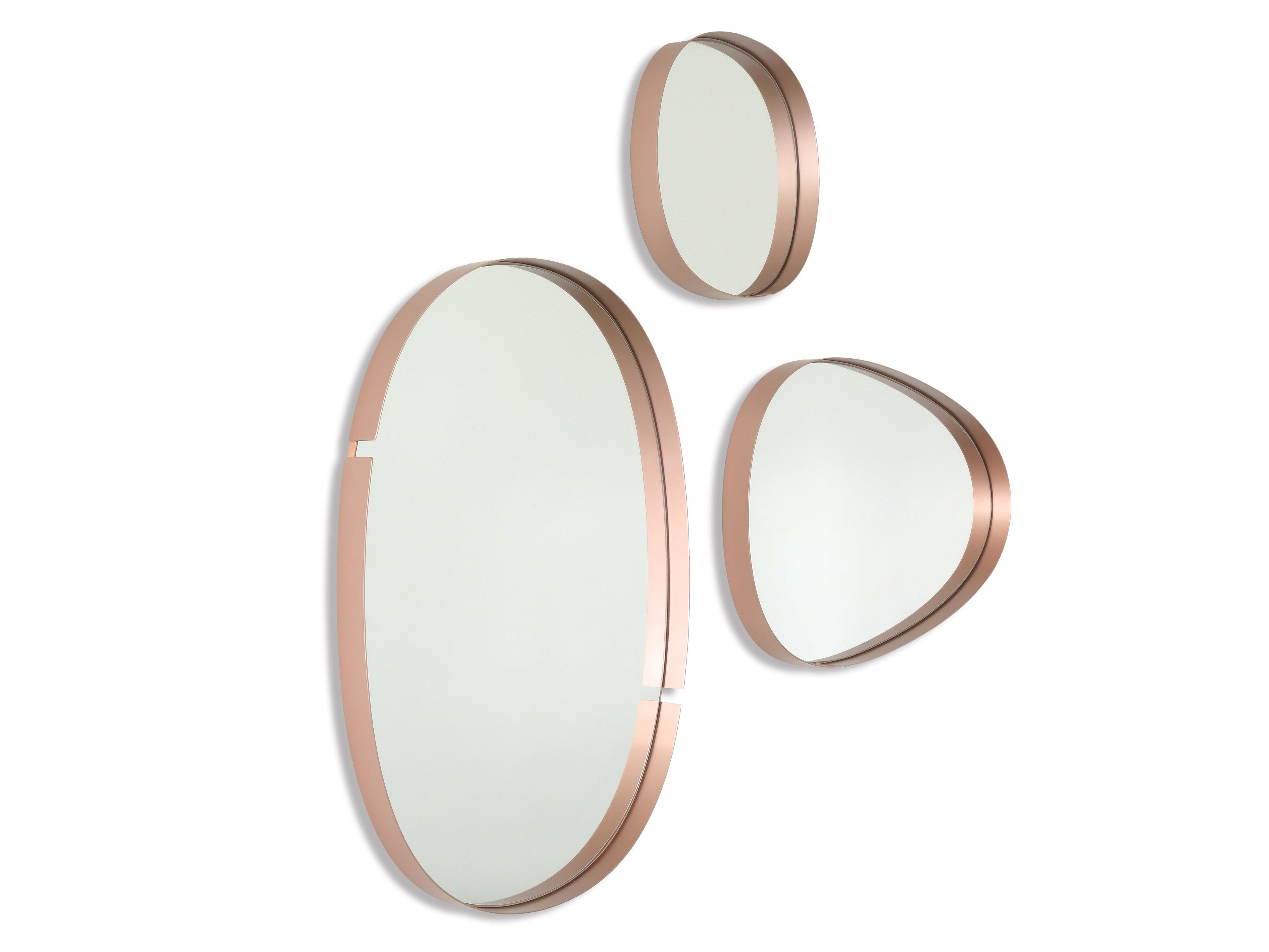 Настенное металлическое зеркало с рамкой RIFLESSI Lumiere ARCH-00057194 - Вид №3
