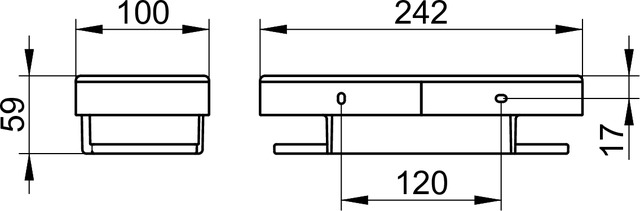 14758010100 Корзинка для душа KEUCO Smart.2 - Вид №2