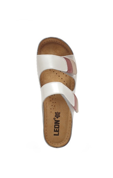 62377 Сандалии "Leon" женские белые LEON  Врач  размер 38  - Вид №5