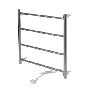 Полотенцесушитель электрический Тера Классика 500x500 мм 30 Вт лесенка цвет хром