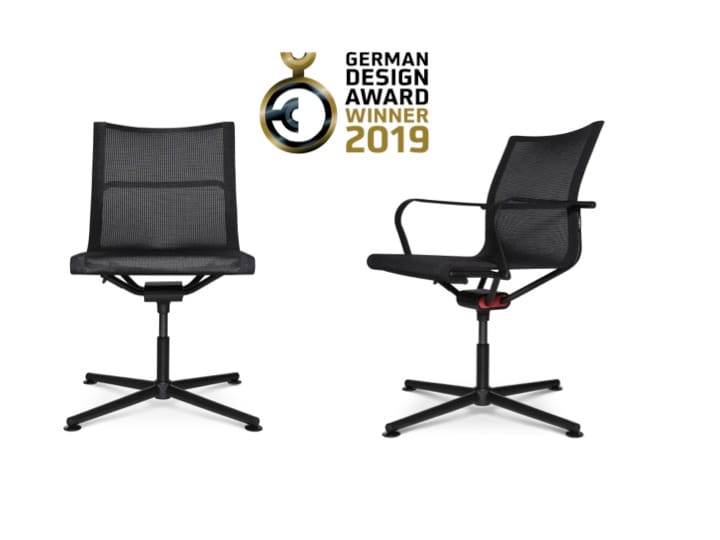 Сетчатое вращающееся офисное кресло с подлокотниками Wagner D1 ARCH-00034420 - Вид №11