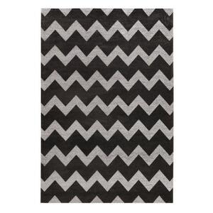 Ковер Clif, 160х230 см, черно-серый